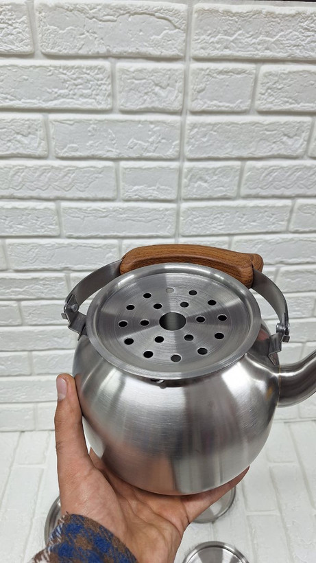 دمکش شبکه کتری استیل در 3 سایز