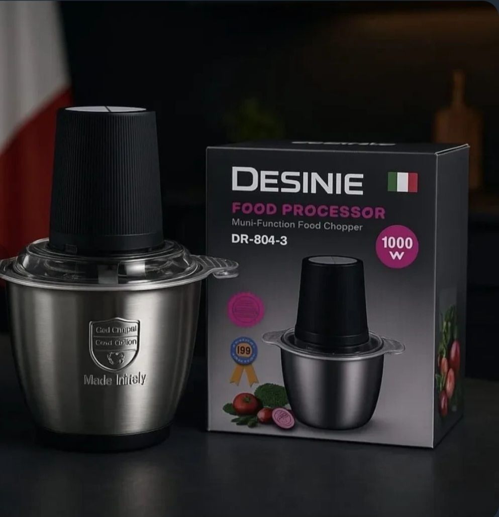 خردکن دسینی کاسه استیل (Dessini) مدل DR-804-3
